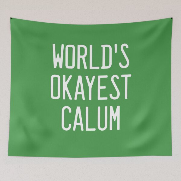 Item preview, World's Okayest Calum designed and sold by TimespunThreads.