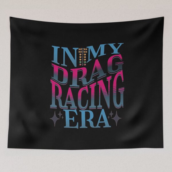 Item preview, In My Drag Racing Era Racing Cars Drag Racer Motorsports Street Racing Racetrack Drag Strip  designed and sold by CarantinedChaos.