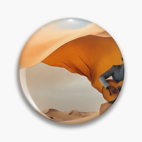 Item preview, Guitarist Amidst the Sandstorm designed and sold by PanoramaPrints.