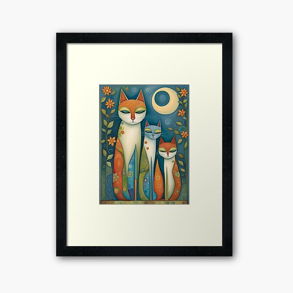 Aperçu de l'œuvre Maman et fils Moonflower créée et vendue par Meowgical Whimspirations.