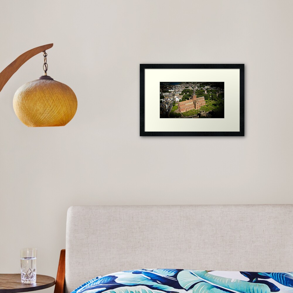 Item preview, Framed Art Print designed and sold by OrkneyByDrone.