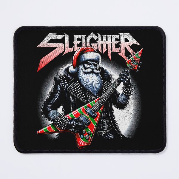Item preview, sleigher santa heavy metal christmas designed and sold by LUIS PIPPI.