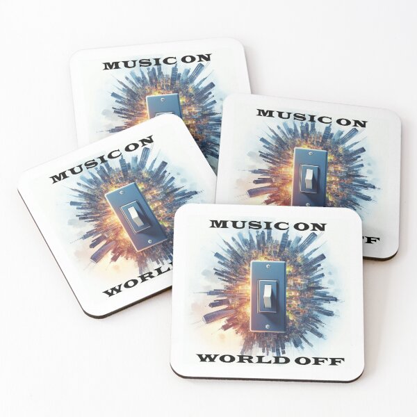Item preview, turn your music on designed and sold by AxelBrook.