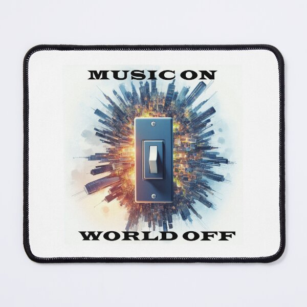 Item preview, turn your music on designed and sold by AxelBrook.