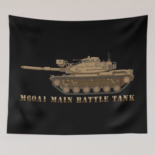 Item preview, M60 A1 Patton Main Battle Tank American Military Tanks Gift designed and sold by MilitaryMart.