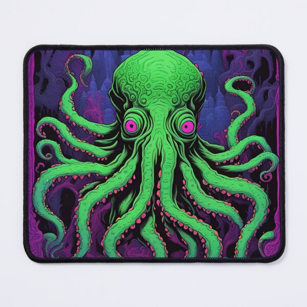 Item preview, Lovecraftian Horror Psychedelic Black Light Art designed and sold by Gogmagosh.