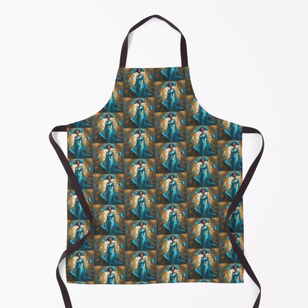 Item preview, Black Fairy With Turquoise Butterfly Wings designed and sold by FlutterbyFairy.