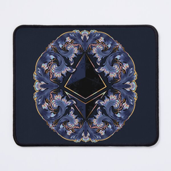 Item preview, Baroque style [Ethereum Edition] - Crypto Logo Art designed and sold by KatalinaOoma.