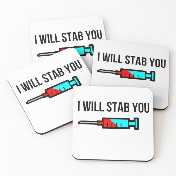 Item preview, Nurse Sticker, I Will Stab You Funny Nurse Sticker, Nursing school designed and sold by Fresh Clothes.