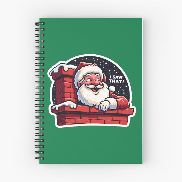 Item preview, I SAW THAT meme Santa Claus Chimney designed and sold by plushism.