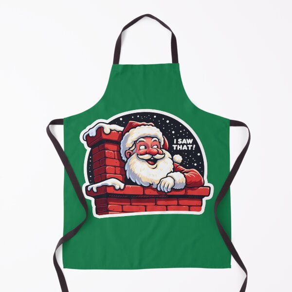 Item preview, I SAW THAT meme Santa Claus Chimney designed and sold by plushism.