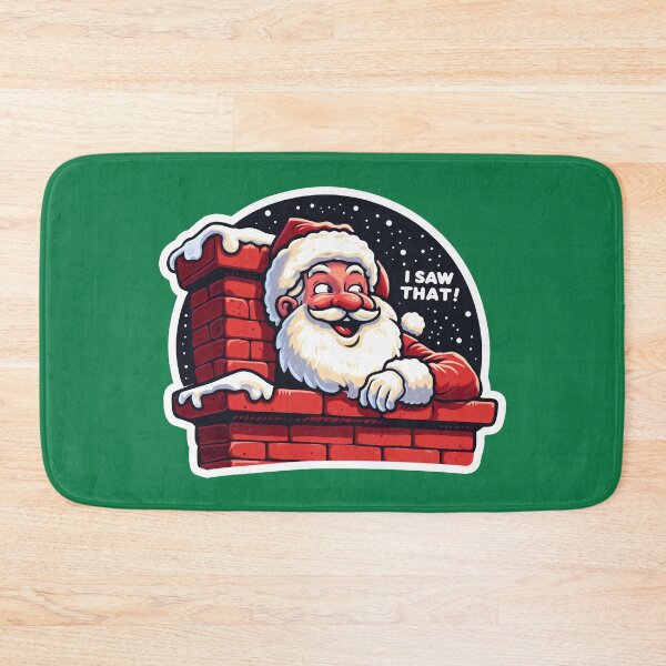 Item preview, I SAW THAT meme Santa Claus Chimney designed and sold by plushism.
