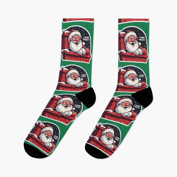 Item preview, I SAW THAT meme Santa Claus Chimney designed and sold by plushism.