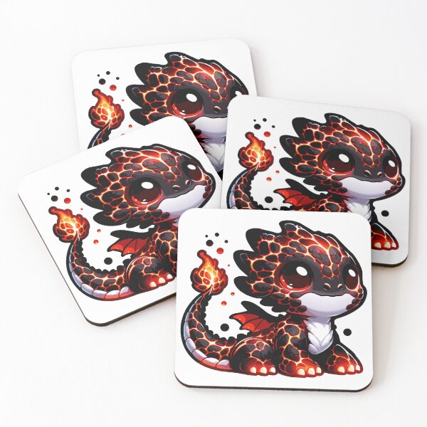 Item preview, Lava Hatchling - Adorable Fire Baby Dragon designed and sold by RyanBelandres.