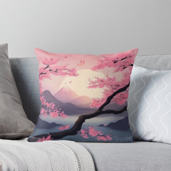 Item preview, JAPANESE CHERRY BLOSSOMS designed and sold by PIGCASSOSAIART.