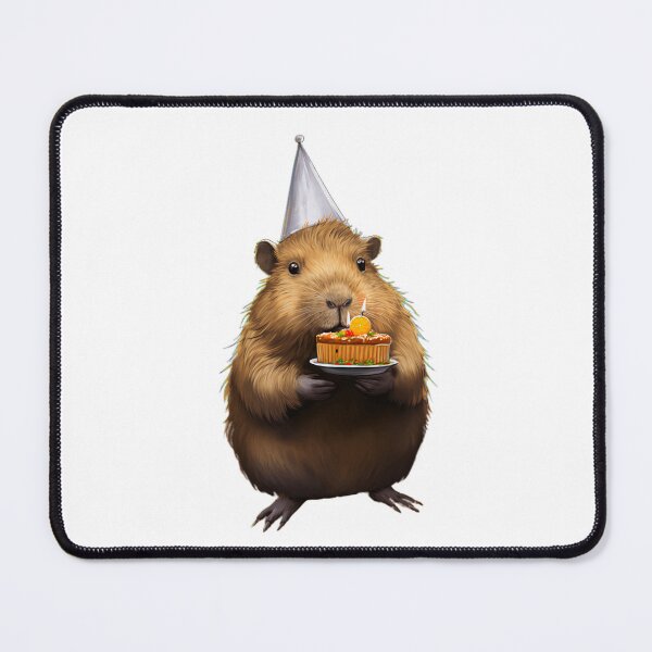Item preview, Capybara - Cappy Birthday! designed and sold by Straya75.