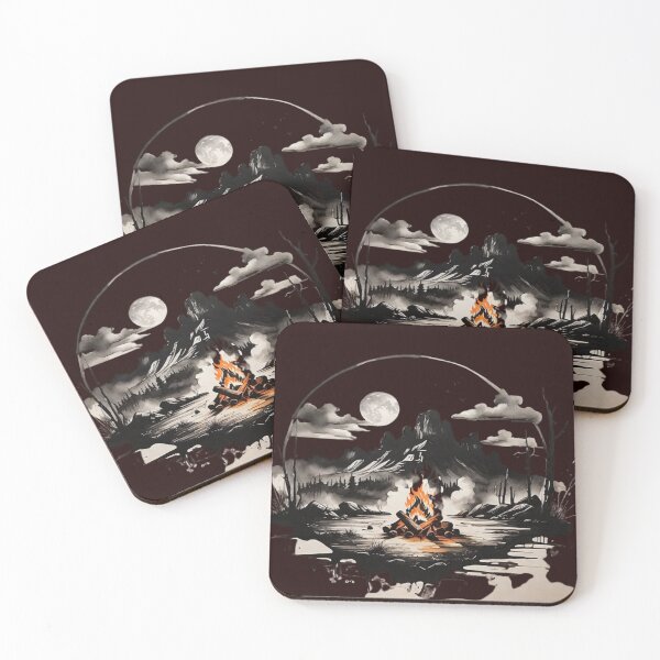 Item preview, A Campfire In The Wild West designed and sold by vuslatmedia.