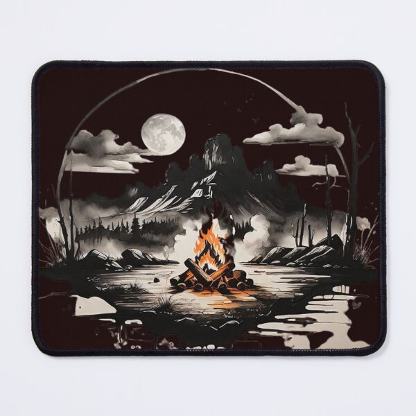 Item preview, A Campfire In The Wild West designed and sold by vuslatmedia.
