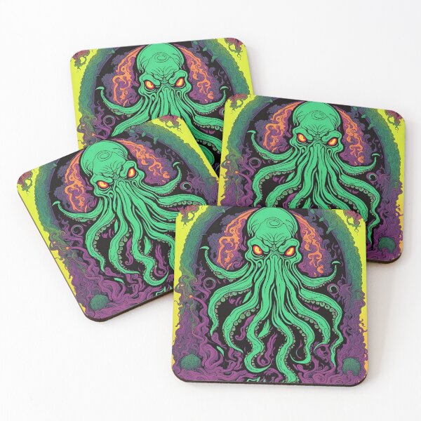 Item preview, Mighty Cthulhu Psychedelic Art designed and sold by Gogmagosh.