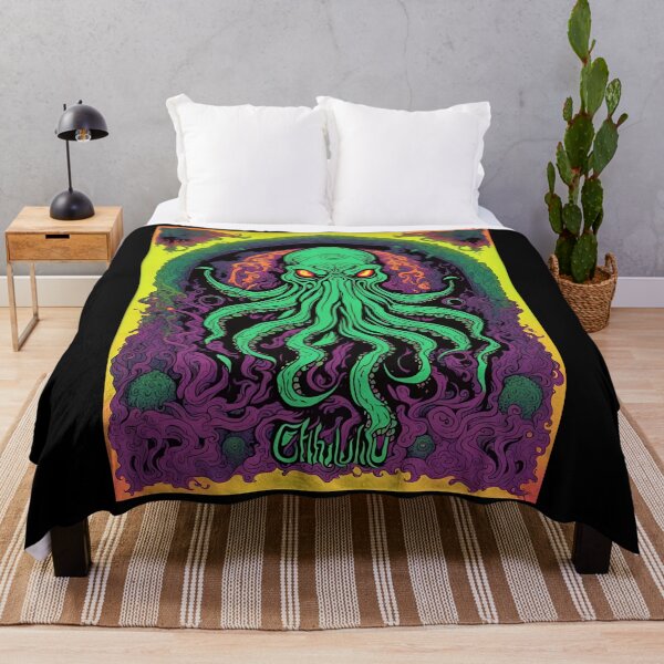 Item preview, Mighty Cthulhu Psychedelic Art designed and sold by Gogmagosh.