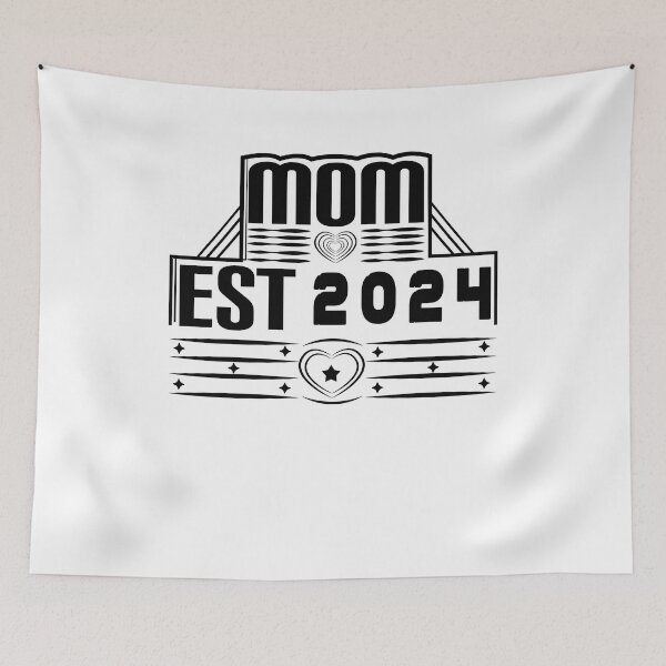 Item preview, Mom Est. 2024 Expect Baby 2024, Mother 2024 New Mom 2024 designed and sold by M7MED12.