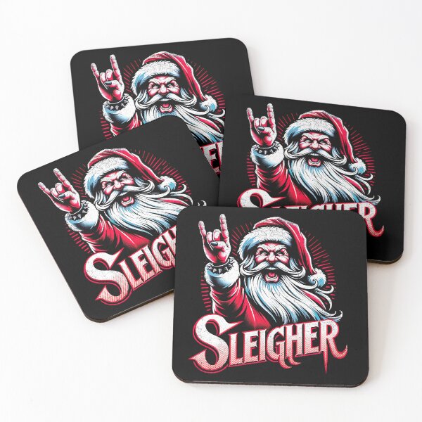 Item preview, Copy of Sleigher santa claus heavy metal christmas designed and sold by LUIS PIPPI.