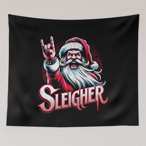 Item preview, Copy of Sleigher santa claus heavy metal christmas designed and sold by LUIS PIPPI.