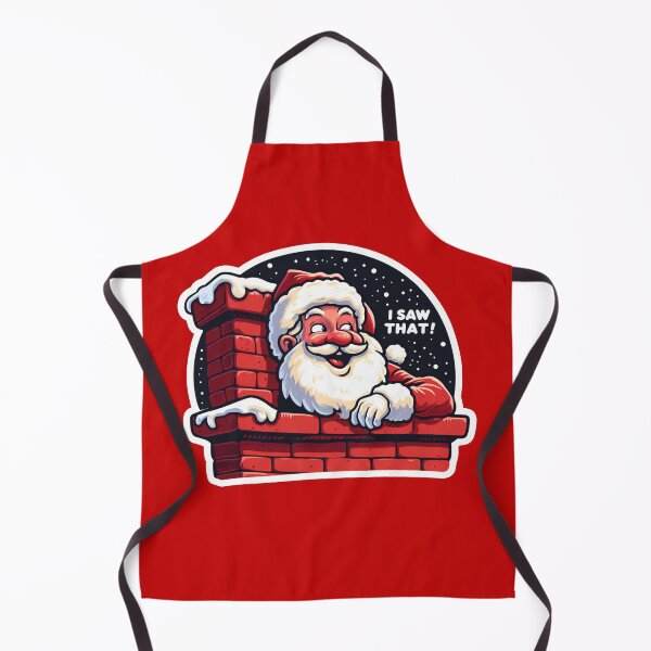 Item preview, I SAW THAT meme Santa Claus Chimney designed and sold by plushism.