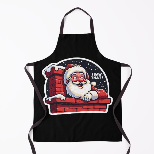 Item preview, I SAW THAT meme Santa Claus Chimney designed and sold by plushism.