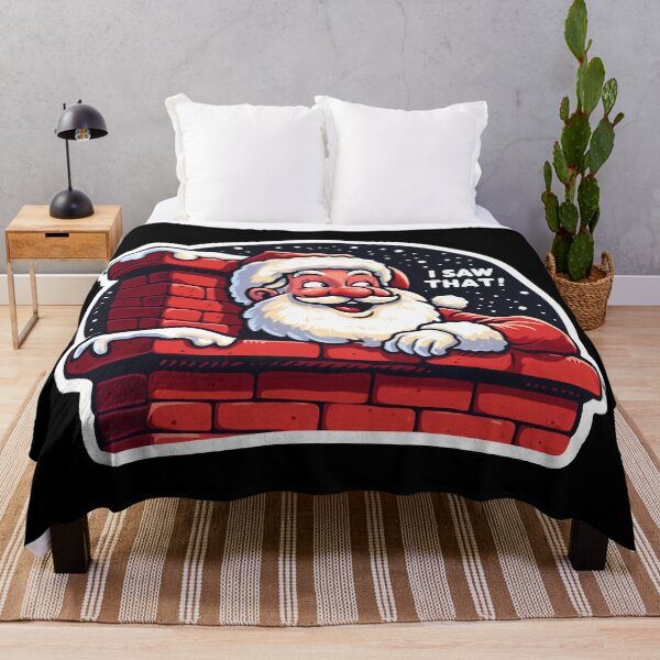 Item preview, I SAW THAT meme Santa Claus Chimney designed and sold by plushism.