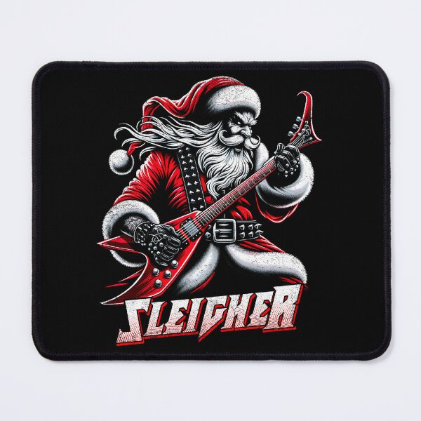 Item preview, Sleigher santa claus heavy metal christmas designed and sold by LUIS PIPPI.