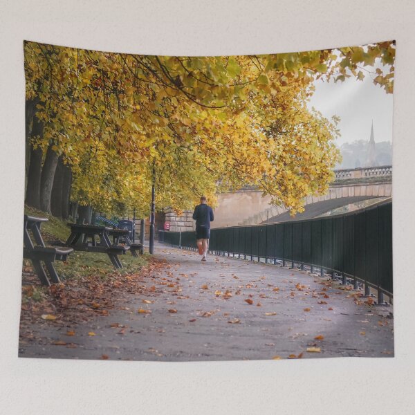 Item preview, Fall mood photography of UK somerset cotswold city Bath in Golden Autumn  designed and sold by Rowena Ko.