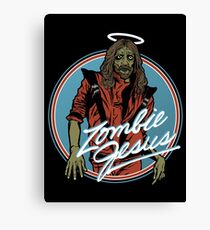 Zombie Jesus Canvas Print