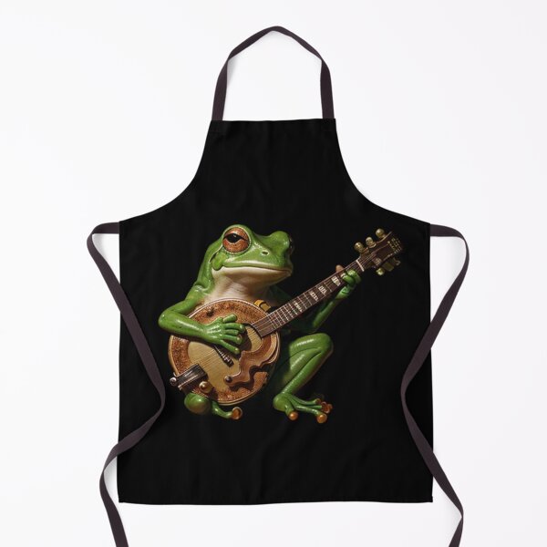 Item preview, Frog playing banjo"frog lover designed and sold by Obinne.