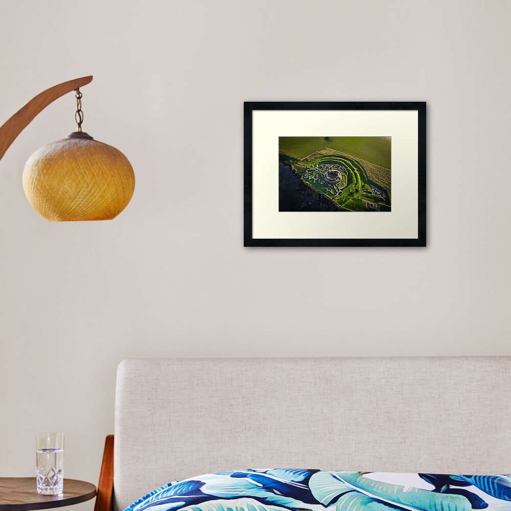 Item preview, Framed Art Print designed and sold by OrkneyByDrone.