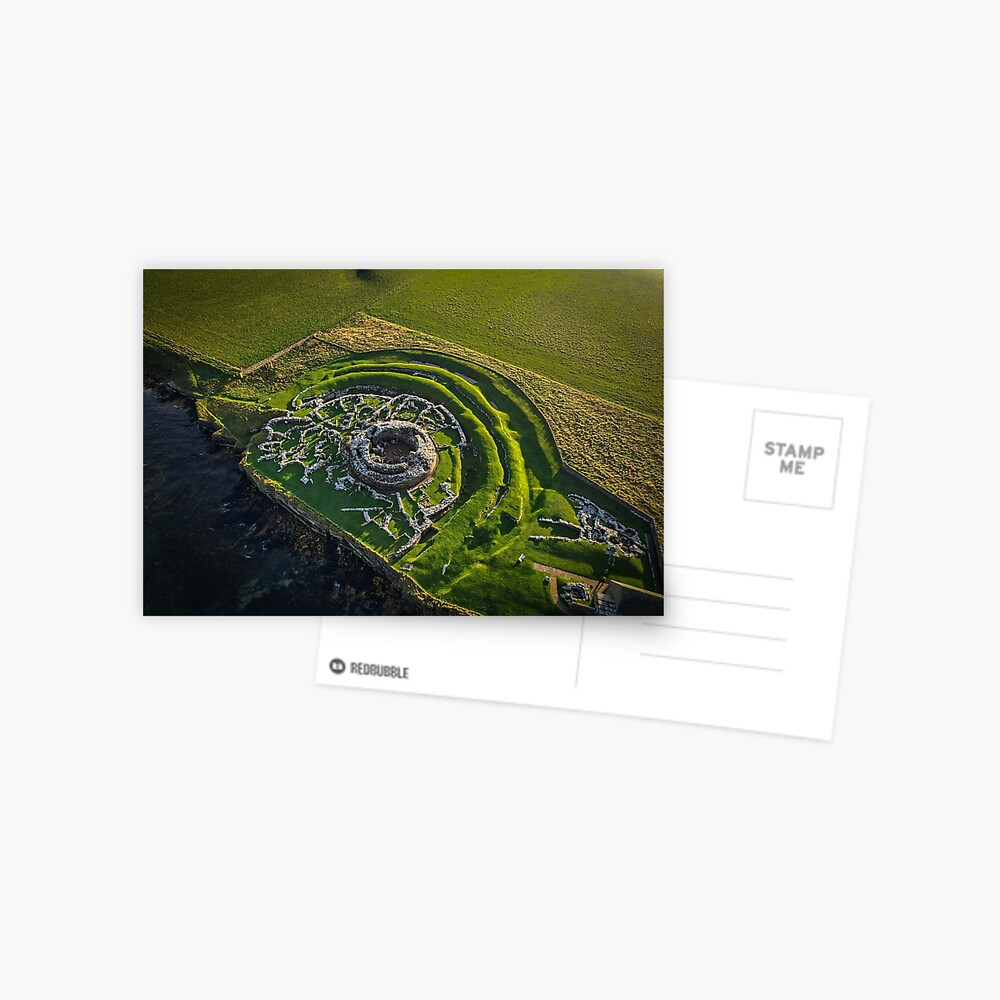 Item preview, Postcard designed and sold by OrkneyByDrone.