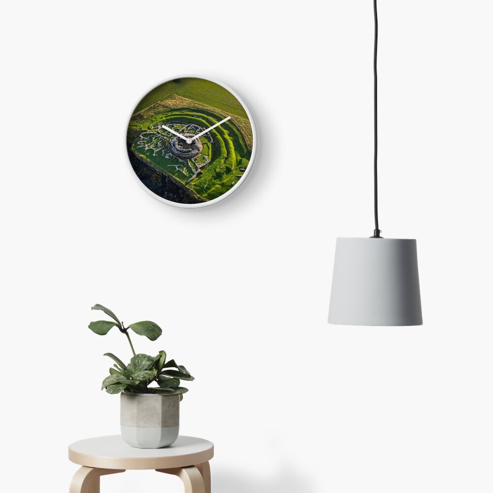 Item preview, Clock designed and sold by OrkneyByDrone.