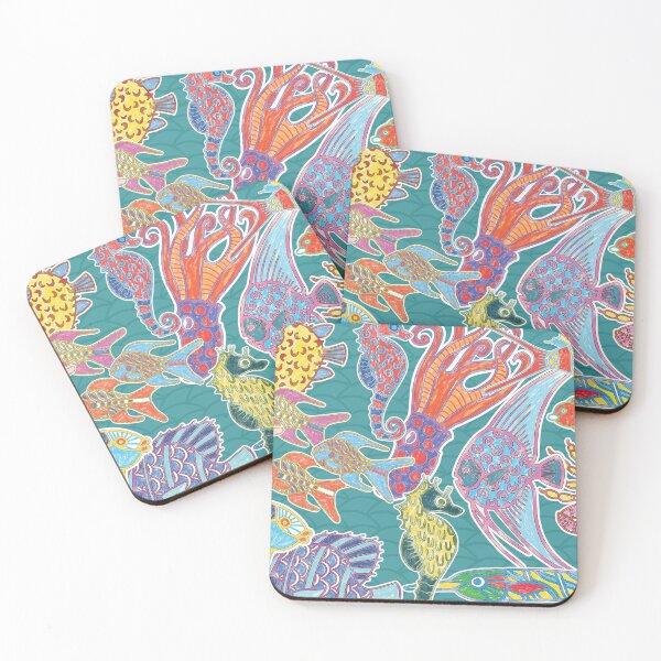 Item preview, colorful water world designed and sold by papiermitmir.