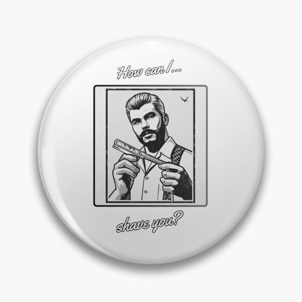 Item preview, Barber no.2 - How can I shave you? designed and sold by QvDesigns.