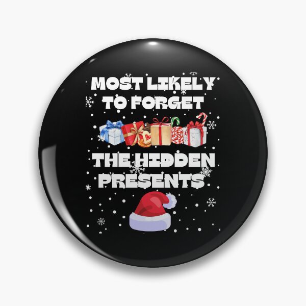 Item preview, Most Likely to Forget the Hidden Presents Holiday Grandma designed and sold by MagicSD Designs.