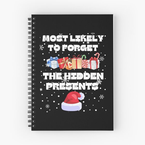 Item preview, Most Likely to Forget the Hidden Presents Holiday Grandma designed and sold by MagicSD Designs.