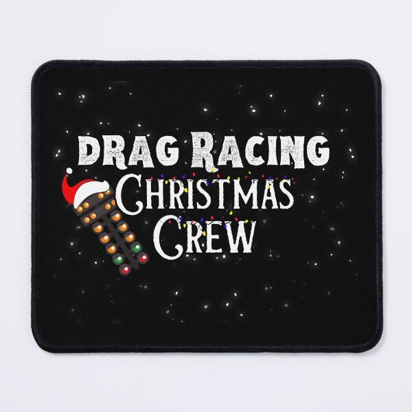 Item preview, Drag Racing Christmas Crew Holiday Christmas Lights Christmas Tree Funny Racing Xmas designed and sold by CarantinedChaos.