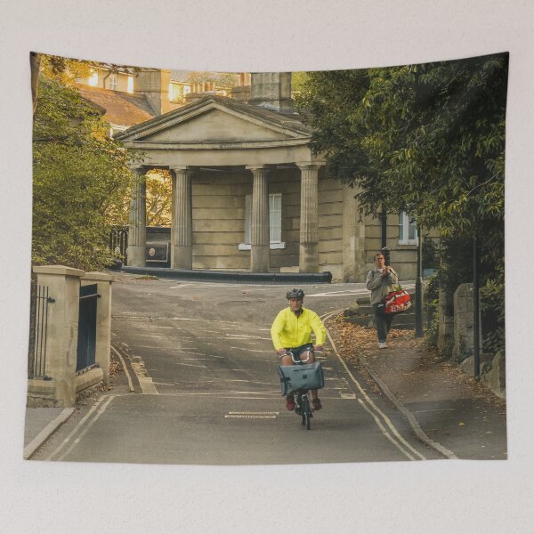 Item preview, Fall mood photography of UK somerset cotswold city Bath in Golden Autumn  designed and sold by Rowena Ko.