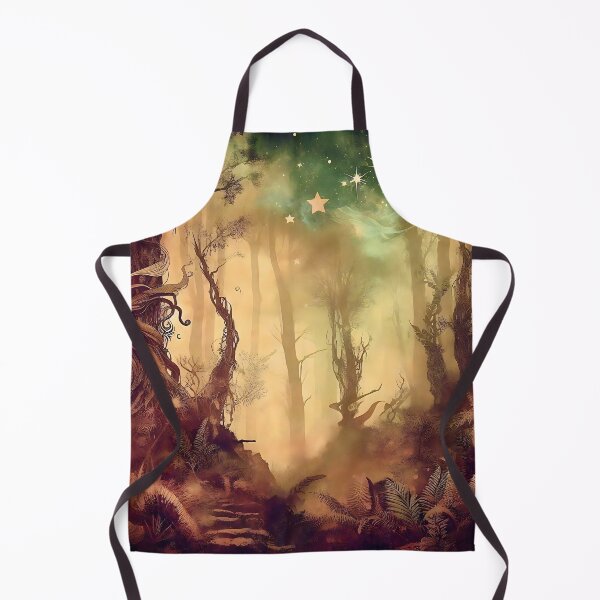 Item preview, Vintage Cottage Core Mystical Forest Landscape designed and sold by Paula B.