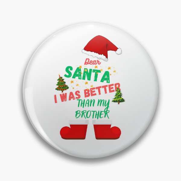 Item preview, Querido Santa, yo era mejor que mi hermano. designed and sold by ColorMarketNew.