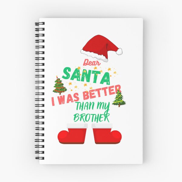 Item preview, Dear Santa, I was better than my brother designed and sold by ColorMarketNew.
