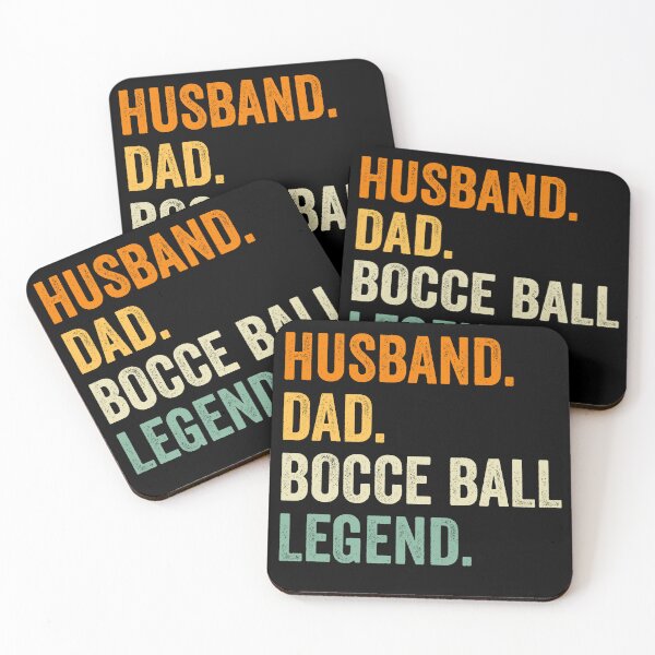 Item preview, Bocce Ball Funny Husband Dad Legend Vintage Father's Day designed and sold by NovaPixelArtCo.