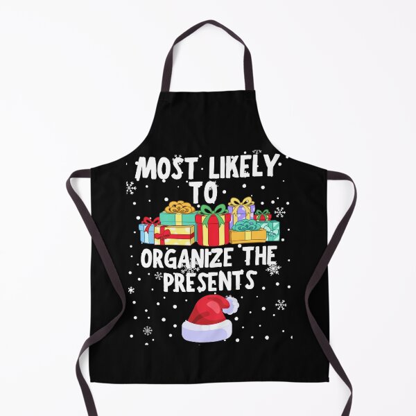 Item preview, Most Likely to Organize the Presents Holiday Family Plans designed and sold by MagicSD Designs.