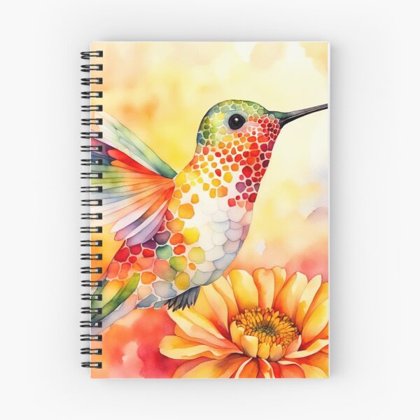Item preview, Watercolor Hummingbird 4 designed and sold by RiverAquarius.