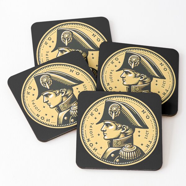Item preview, Napoleon gold coin french bicorne hat designed and sold by ChataMaroon.